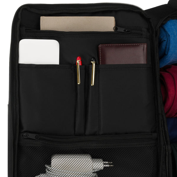 Kuprinė unisex Peterson, juoda K17