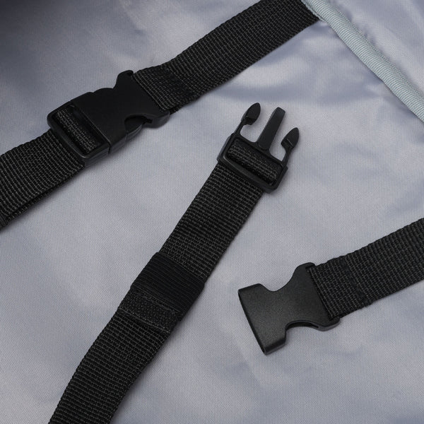 Didelė kuprinė unisex Peterson, pilka