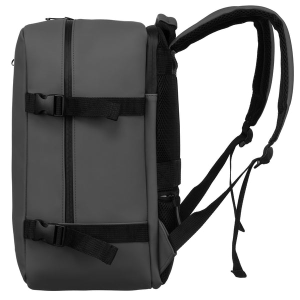 Didelė kuprinė unisex Peterson, pilka