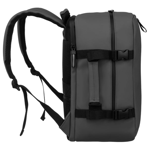 Didelė kuprinė unisex Peterson, pilka