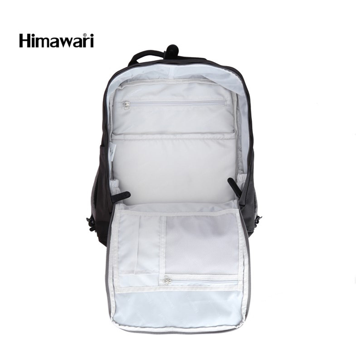 Pilka-juoda kuprinė 15″ laptopui Himawari