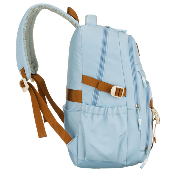 Vidutinė kuprinė unisex Peterson, žydra