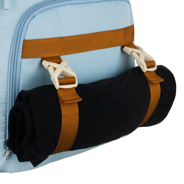 Vidutinė kuprinė unisex Peterson, žydra