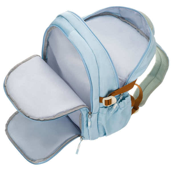 Vidutinė kuprinė unisex Peterson, žydra