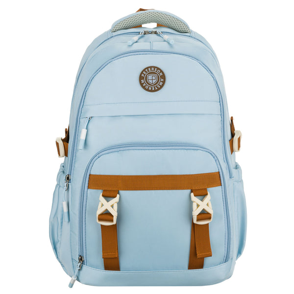 Vidutinė kuprinė unisex Peterson, žydra