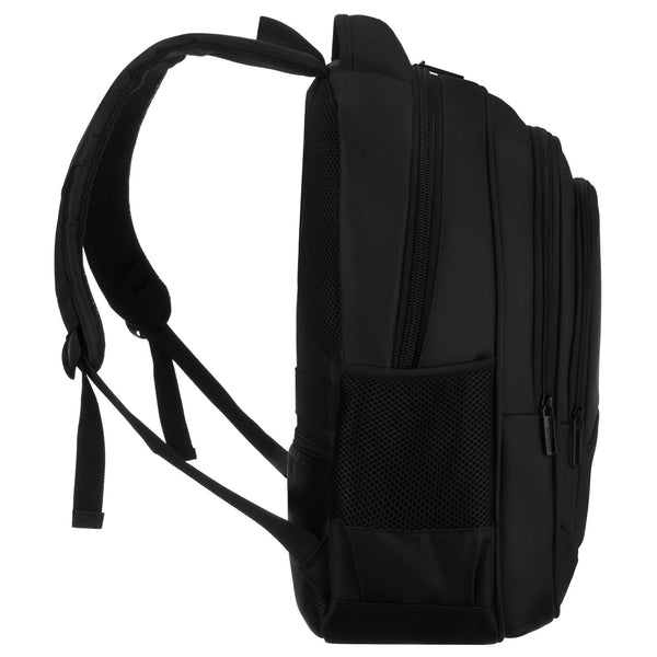 Vidutinė kuprinė unisex Peterson, juoda N515
