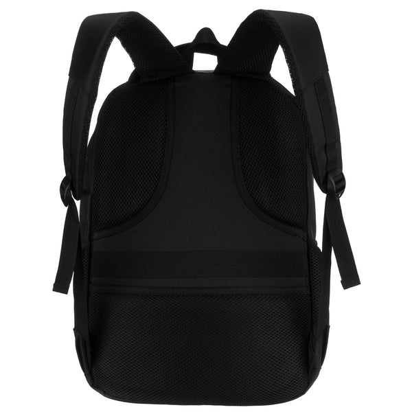 Vidutinė kuprinė unisex Peterson, juoda N515