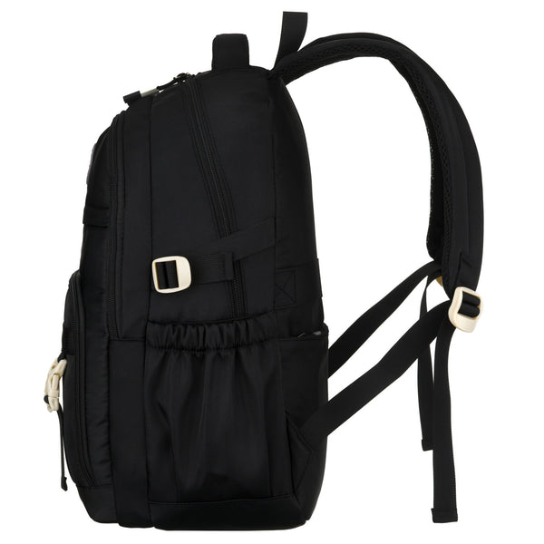 Vidutinė kuprinė unisex Peterson, juoda