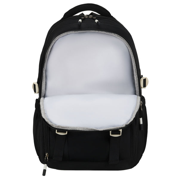 Vidutinė kuprinė unisex Peterson, juoda