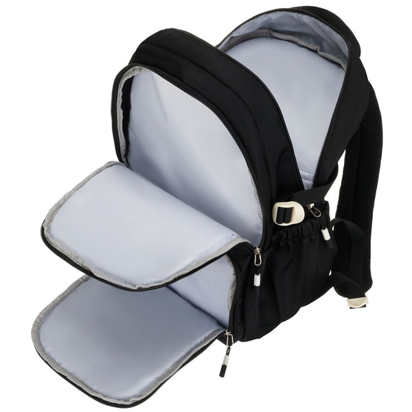 Vidutinė kuprinė unisex Peterson, juoda