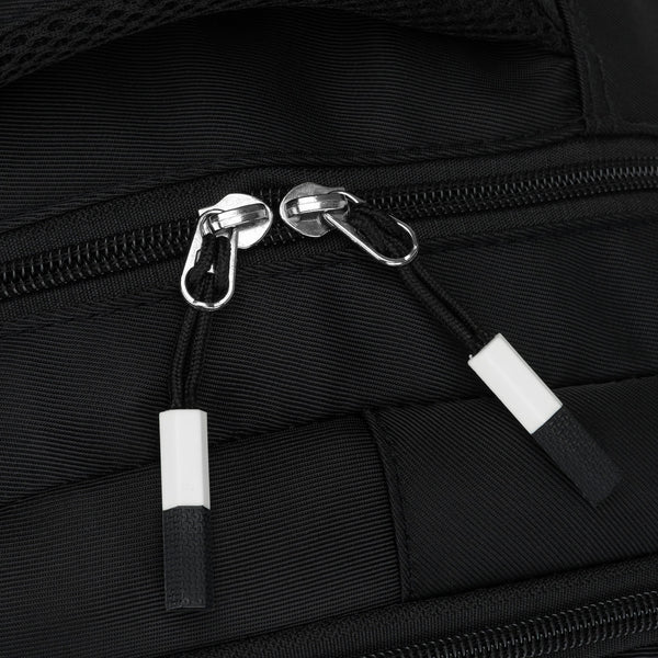 Vidutinė kuprinė unisex Peterson, juoda