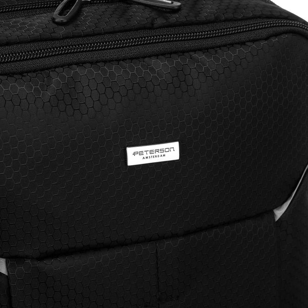 Kuprinė unisex Peterson, juoda K3