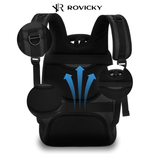 Kuprinė vyrams Rovicky, juoda K28