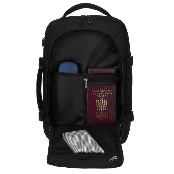 Kuprinė unisex Peterson, juoda K49