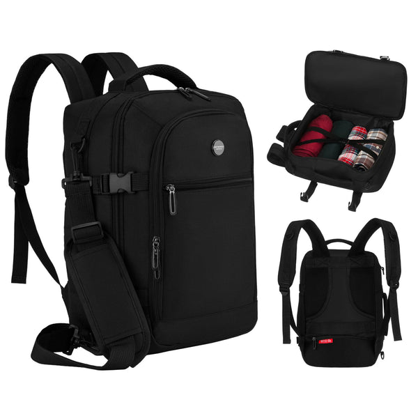 Kuprinė unisex Peterson, juoda K49