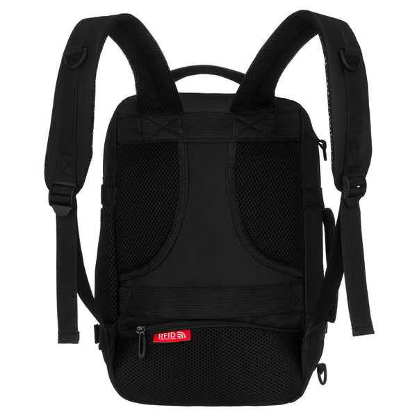 Kuprinė unisex Peterson, juoda K49