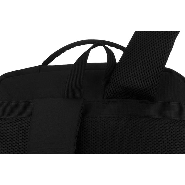 Vidutinė kuprinė unisex Peterson, juoda N516