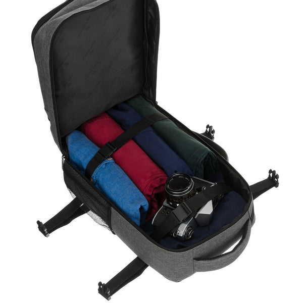 Kuprinė unisex Peterson, pilka K8