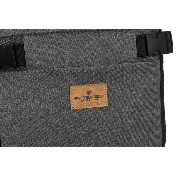 Kuprinė unisex Peterson, pilka K8