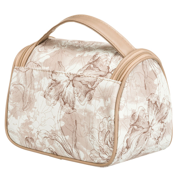 Didelė kosmetinė moterims Peterson, smėlio