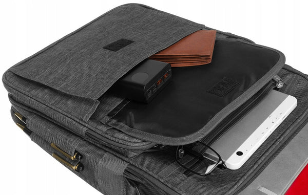 Didelė rankinė vyrams Rovicky, pilka RV1