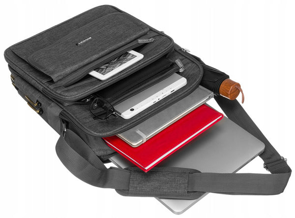 Didelė rankinė vyrams Rovicky, pilka RV1