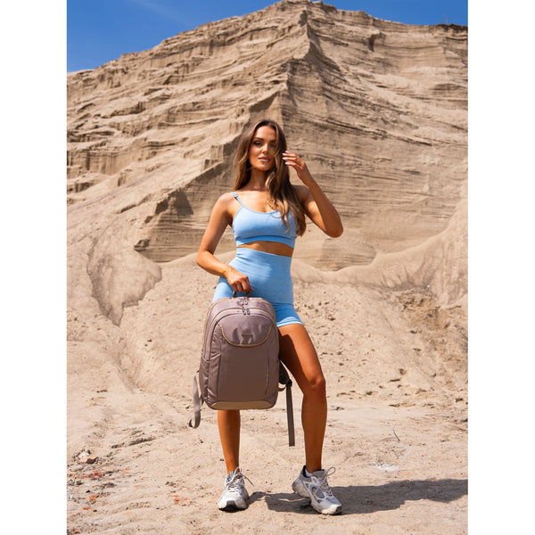 Didelė kuprinė moterims Peterson, smėlio N503