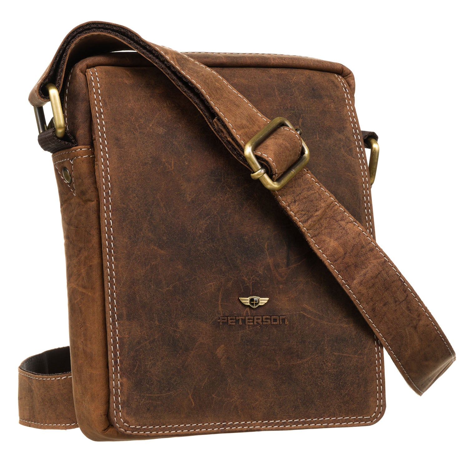 Rankinė vyrams Peterson, ruda R338