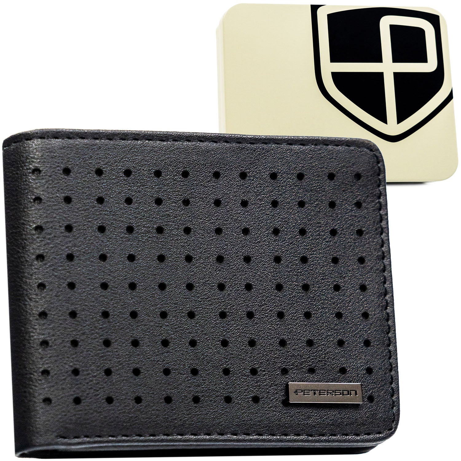 Piniginė moterims Peterson, juodas N442