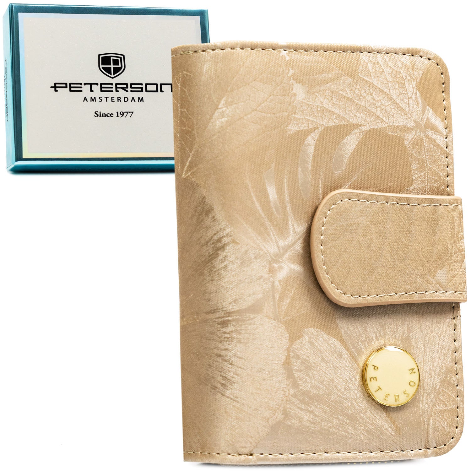 Piniginė moterims Peterson, smėlio 2630
