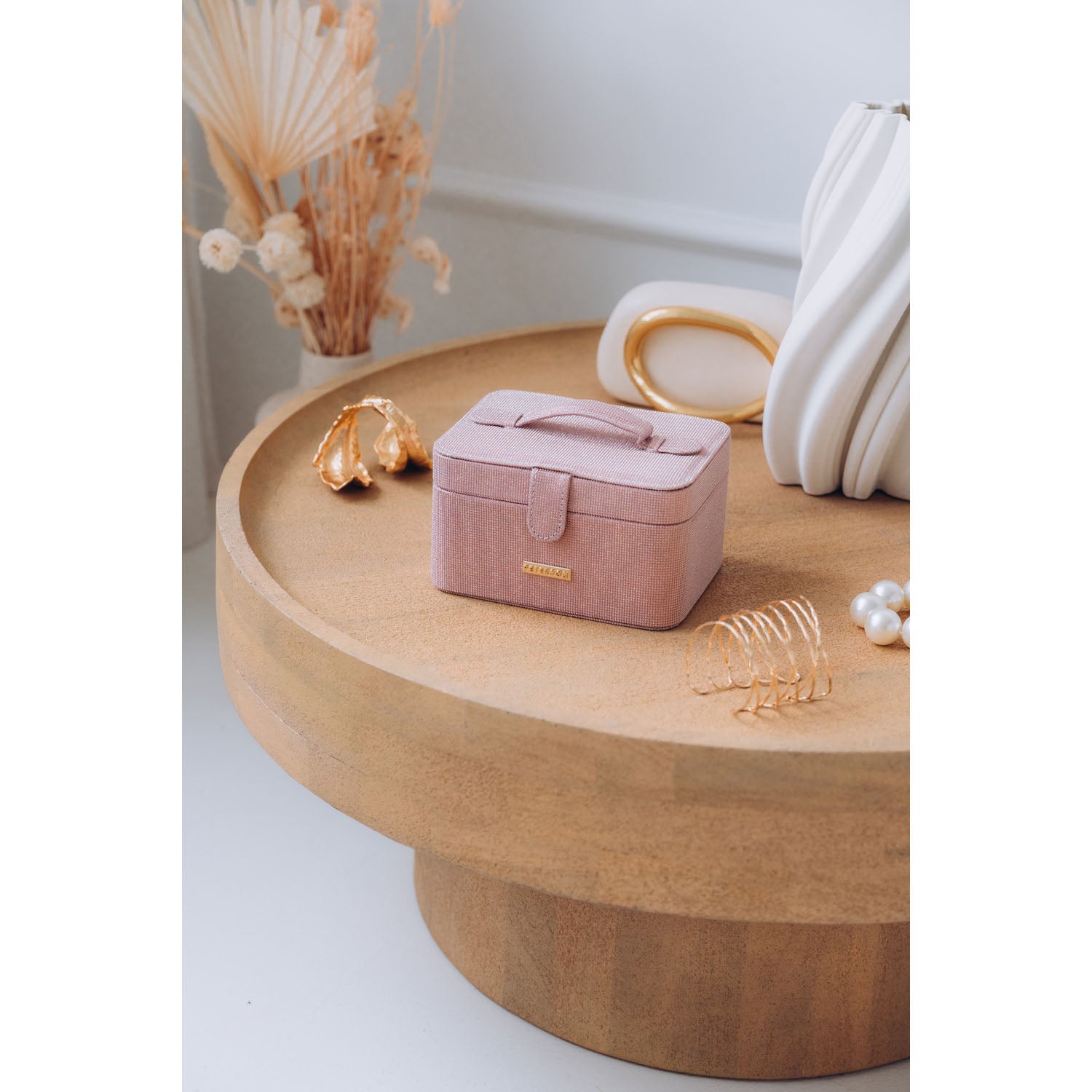 Papuošalų dėžutė moterims Peterson, rožinė