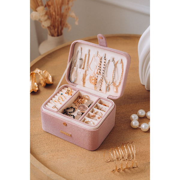 Papuošalų dėžutė moterims Peterson, rožinė