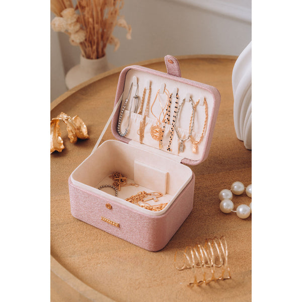 Papuošalų dėžutė moterims Peterson, rožinė