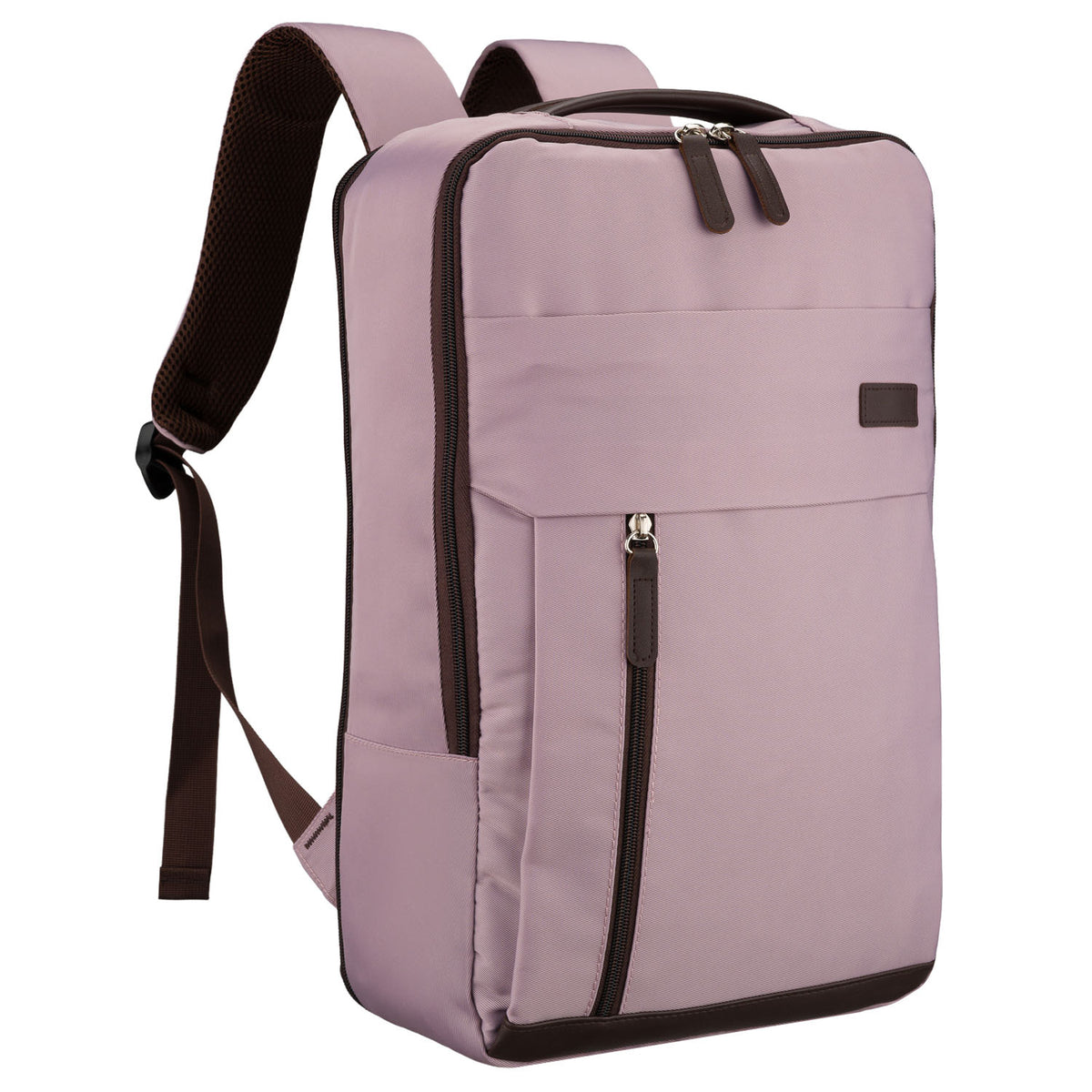 Rožinė kelioninė kuprinė su USB Peterson K83