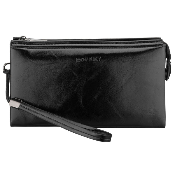 Vyriška delninė Rovicky su užtrauktuku, juoda AX26