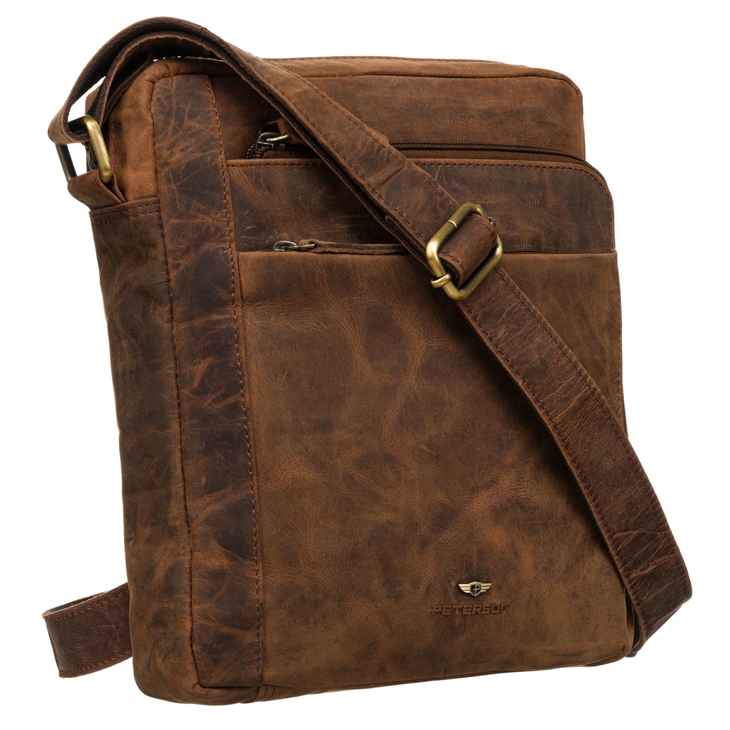 Rankinė vyrams Peterson, ruda R287