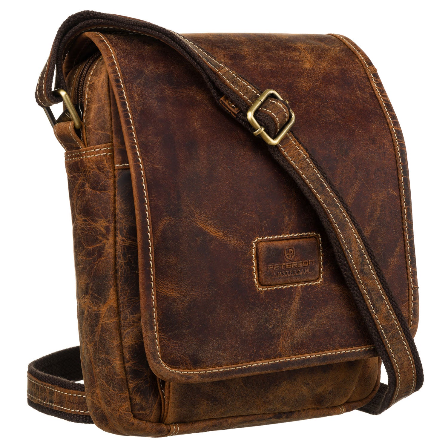 Rankinė vyrams Peterson, ruda R540