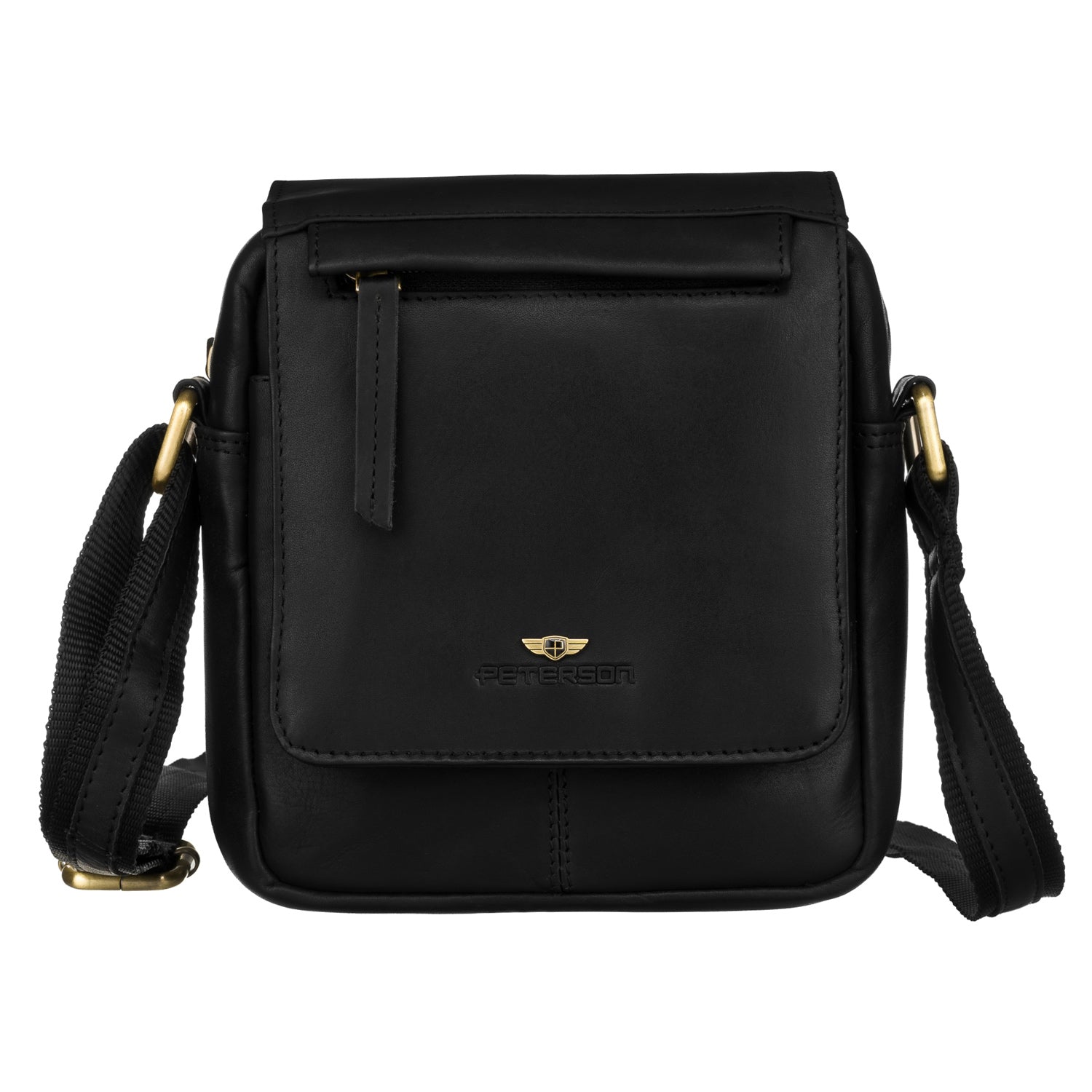 Vidutinė rankinė  Peterson, juoda R11