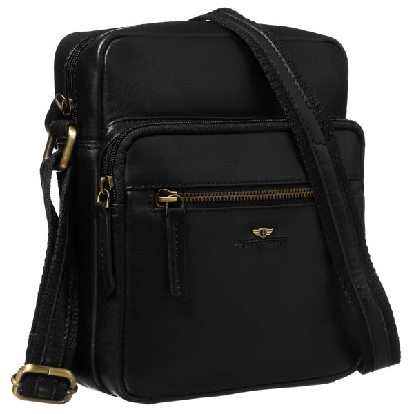 Rankinė vyrams Peterson, juoda 6736