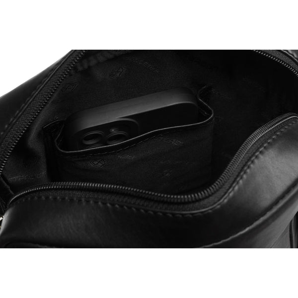 Rankinė vyrams Peterson, juoda 6736