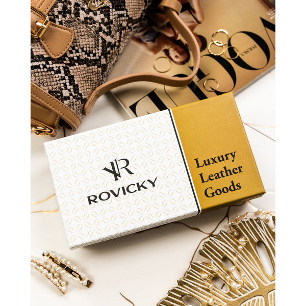 Didelė piniginė moterims Rovicky, raudona G36