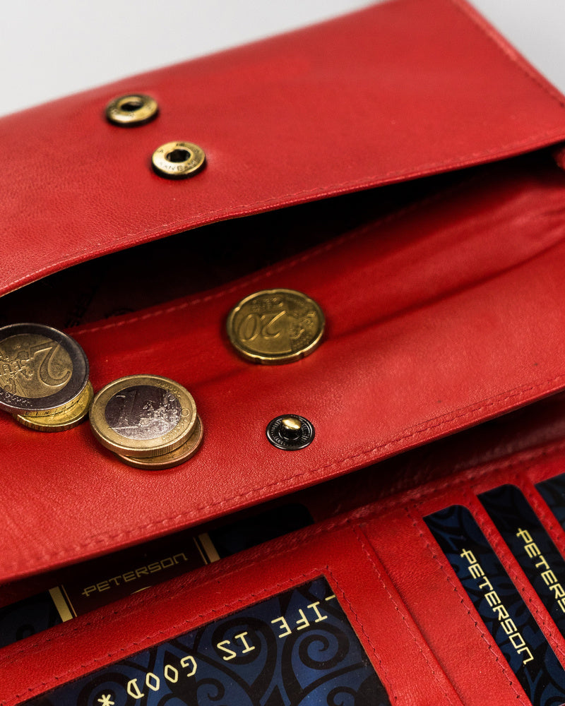 Natūralios odos piniginė moterims Peterson L9 N347