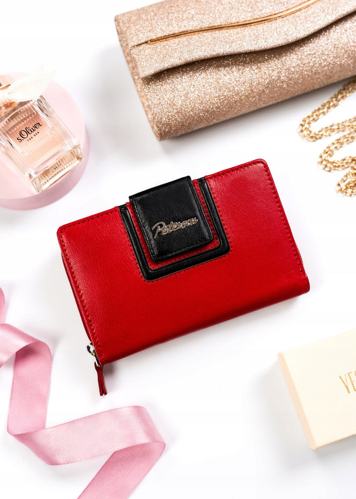 Natūralios odos piniginė moterims Peterson L75 N349