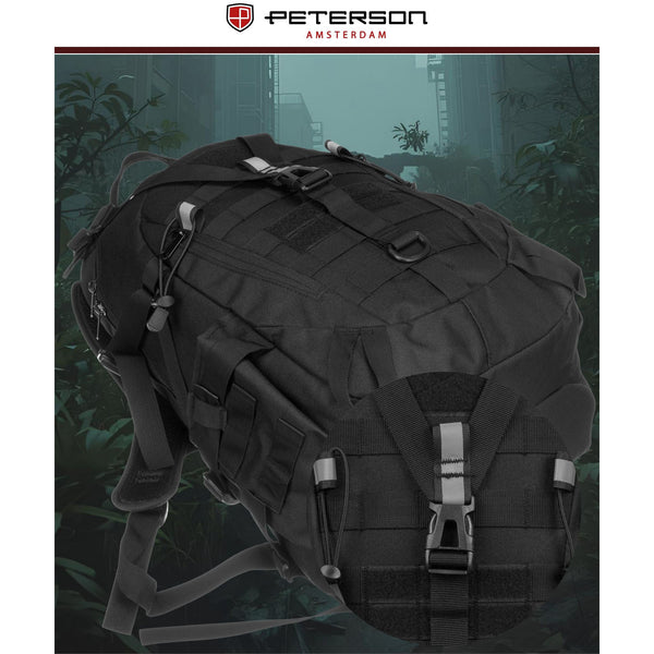 Kuprinė vyrams Peterson, juoda K26