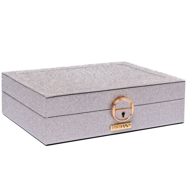 Papuošalų dėžutė moterims Peterson, sidabrinė