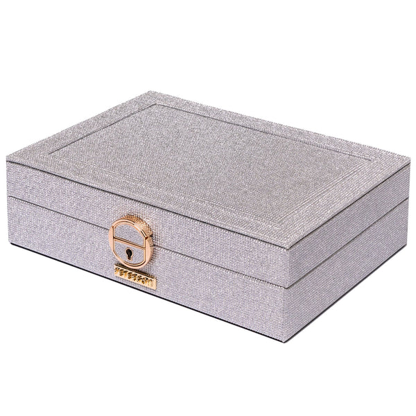 Papuošalų dėžutė moterims Peterson, sidabrinė