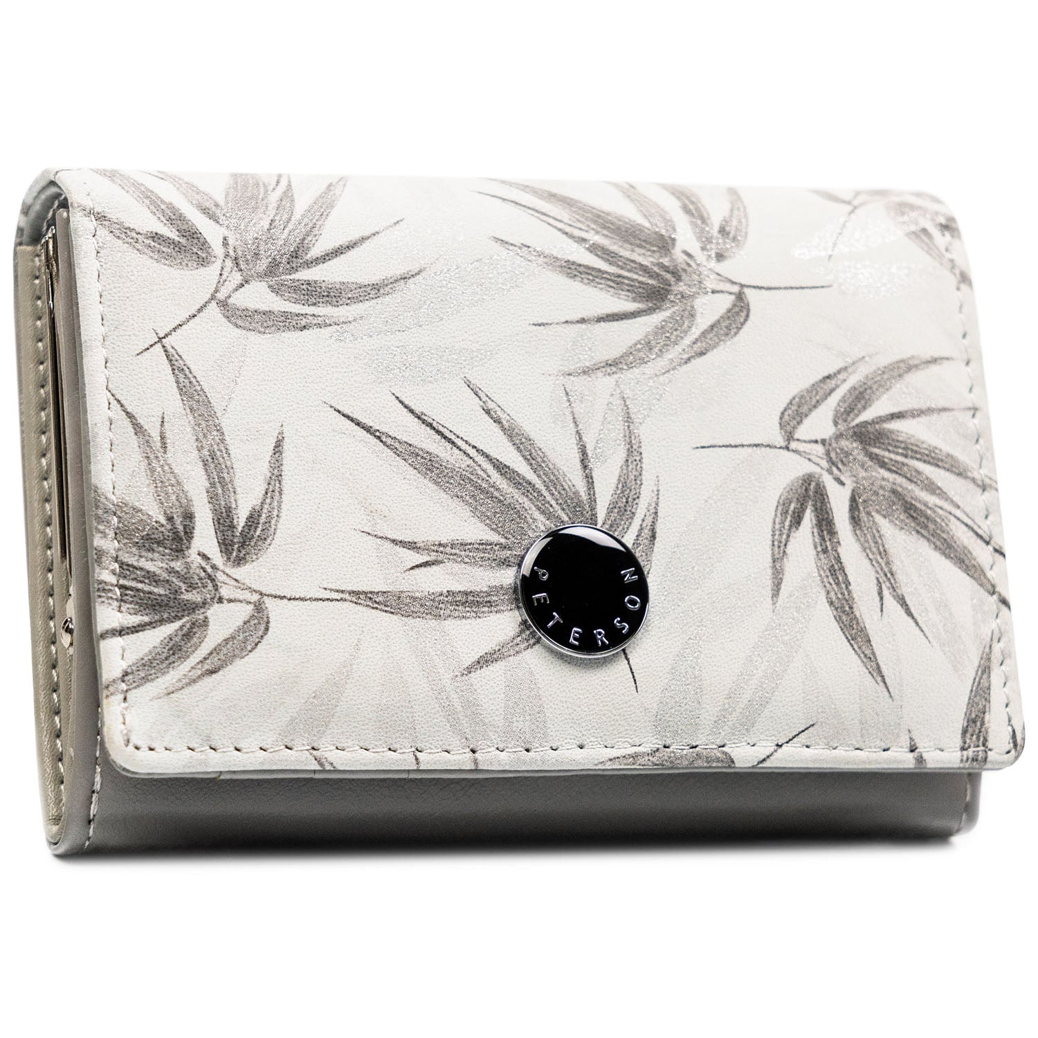 Vidutinė piniginė moterims Peterson, balta PT15