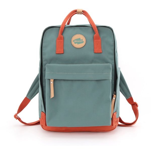 Stilinga, talpi kuprinė Himawari, turkio ir raudonos spalvos.