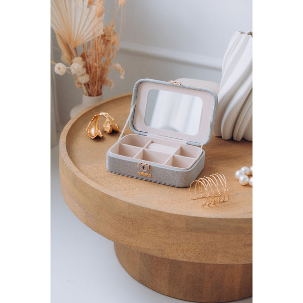 Papuošalų dėžutė moterims Peterson, pilka