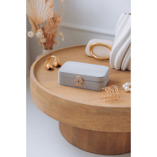 Papuošalų dėžutė moterims Peterson, pilka